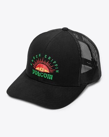 Kšiltovka Volcom Sunset Tripper Trucker, Black