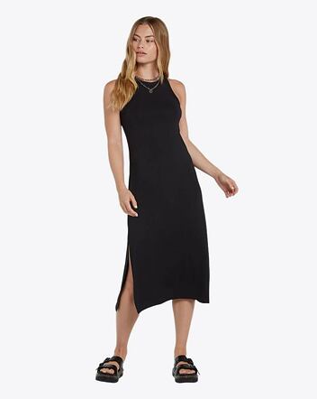 Dámské šaty Volcom Stonelight Dress, Black