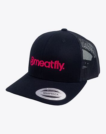 Kšiltovka Meatfly MF Logo Trucker, Pink/Black