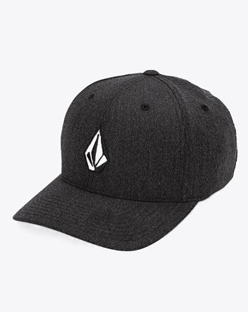 Kšiltovka Volcom Full Stone Hthr Flexfit, Charcoal Heather