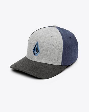 Kšiltovka Volcom Full Stone Hthr Flexfit, Smokey Blue