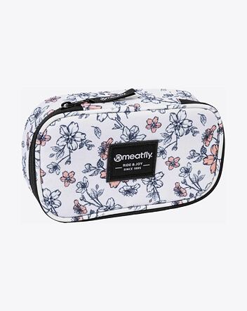 Pouzdro Meatfly XL Pencil Case, Blossom White