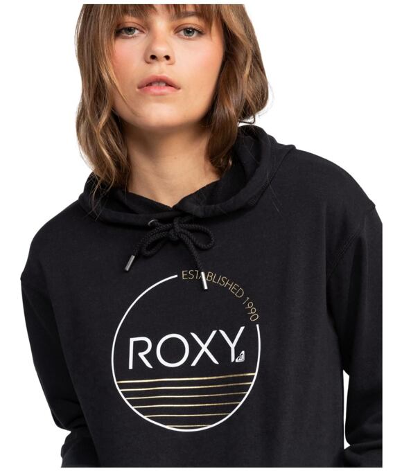 Dámská mikina Roxy Surf Stoked Hoodie Terry, Anthracite