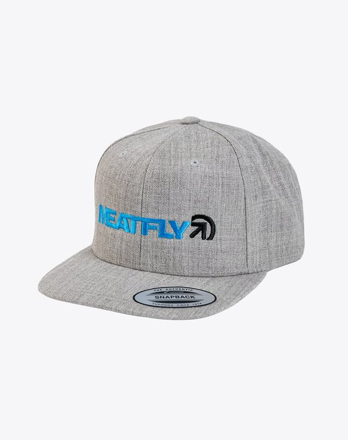 Kšiltovka Meatfly Skipper Snapback, Grey Heather