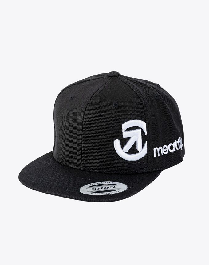 Kšiltovka Meatfly Jacob Snapback, Black