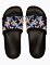 Dámské pantofle Roxy Slippy IV, Black/Boysenberry