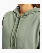 Dámská mikina Roxy Drakes Cove Half Zip, Agave Green