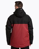 Pánská SNB & SKI bunda Meatfly Slinger Premium, Black/Merlot