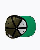 Kšiltovka Meatfly Jacob Snapback, Olive