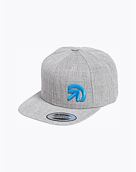 Kšiltovka Meatfly Finester Snapback, Grey Heather