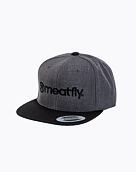 Kšiltovka Meatfly Rens Snapback, Dark Grey